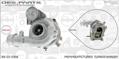 OES PARTS ES-07-0316 EAN: 5902276129018.