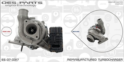 OES PARTS ES-07-0317 EAN: 5902276129025.