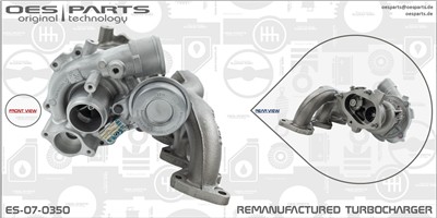 OES PARTS ES-07-0350 EAN: 5902276129353.