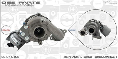 OES PARTS ES-07-0406 EAN: 5902276129933.