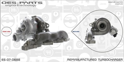 OES PARTS ES-07-0688 EAN: 5902276146282.