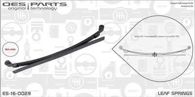 OES PARTS ES-16-0029 EAN: 5902276133411.