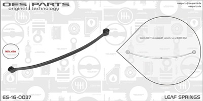 OES PARTS ES-16-0037 EAN: 5902276133497.