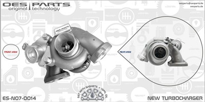 OES PARTS ES-N07-0014 EAN: 5902276133848.