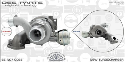 OES PARTS ES-N07-0033 EAN: 5902276133909.