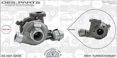 OES PARTS ES-N07-0206 EAN: 5902276134593.