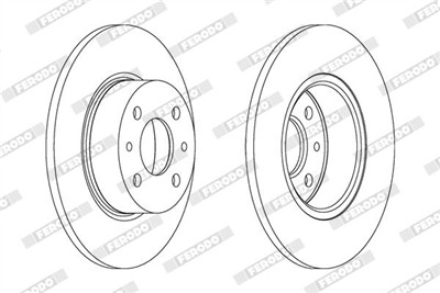 FERODO DDF066C Číslo výrobce: DDF066C. EAN: 4044197559473.