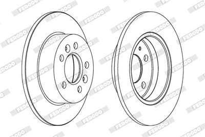 FERODO DDF1056 Číslo výrobce: DDF1056. EAN: 5016687212396.