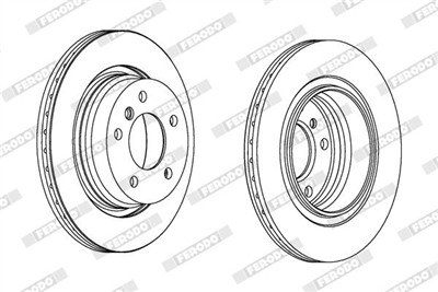 FERODO DDF1073C Číslo výrobce: DDF1073C. EAN: 4044197559664.