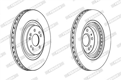 FERODO DDF1085C-1 Číslo výrobce: DDF1085. EAN: 4044197972197.