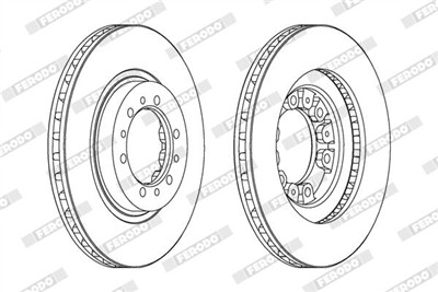 FERODO DDF1109 Číslo výrobce: DDF1109. EAN: 5016687229493.