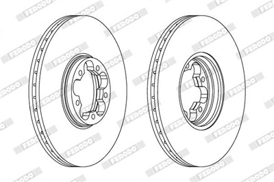 FERODO DDF1112C Číslo výrobce: DDF1112C. EAN: 4044197844937.
