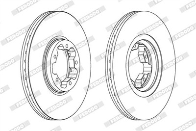 FERODO DDF1113C Číslo výrobce: DDF1113C. EAN: 4044197559718.