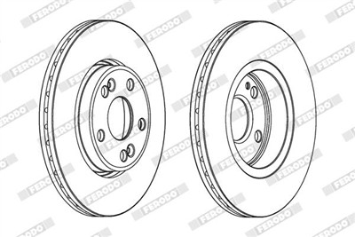 FERODO DDF1123C Číslo výrobce: DDF1123C. EAN: 4044197988112.