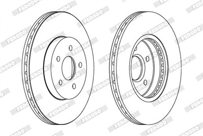 FERODO DDF1125C Číslo výrobce: DDF1125C. EAN: 4044197559732.