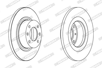 FERODO DDF1157C Číslo výrobce: DDF1157C. EAN: 4044197988136.