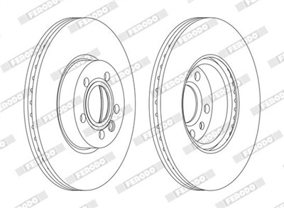 FERODO DDF1160C Číslo výrobce: DDF1160C. EAN: 4044197986774.