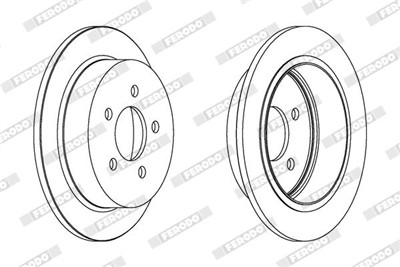 FERODO DDF1186 Číslo výrobce: DDF1186. EAN: 5016687311990.