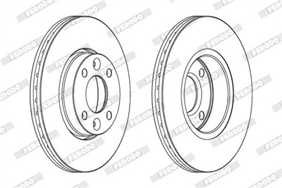 FERODO DDF1201C Číslo výrobce: DDF1201C. EAN: 4044197559923.