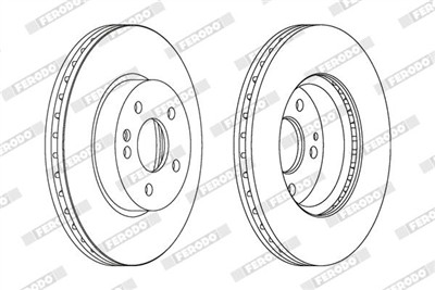 FERODO DDF1203C Číslo výrobce: DDF1203C. EAN: 4044197559947.