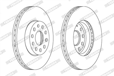 FERODO DDF1218 Číslo výrobce: DDF1218. EAN: 4044197247547.