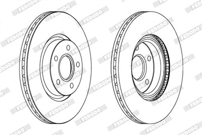 FERODO DDF1225C Číslo výrobce: DDF1225C. EAN: 4044197560035.