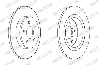 FERODO DDF1227C Číslo výrobce: DDF1227C. EAN: 4044197844951.