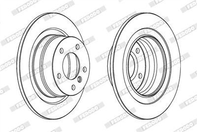 FERODO DDF1230C Číslo výrobce: DDF1230C. EAN: 4060426033903.