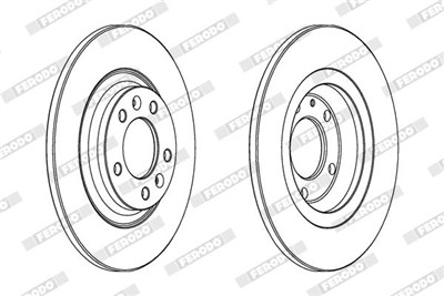 FERODO DDF1275C Číslo výrobce: DDF1275C. EAN: 4044197845453.