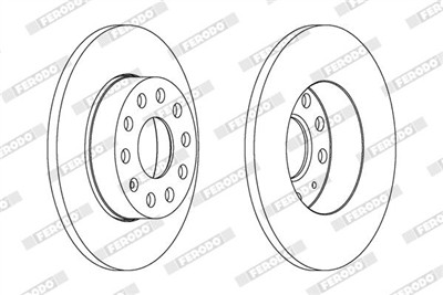 FERODO DDF1276 Číslo výrobce: DDF1276. EAN: 4044197312641.
