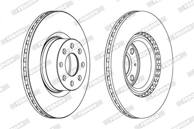 FERODO DDF1298C Číslo výrobce: DDF1298C. EAN: 4044197988174.