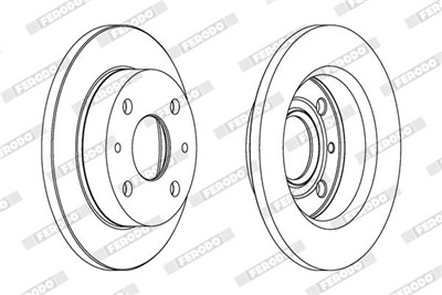 FERODO DDF1302 Číslo výrobce: DDF1302. EAN: 4044197312917.