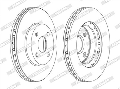 FERODO DDF1309C Číslo výrobce: DDF1309C. EAN: 4060426033934.