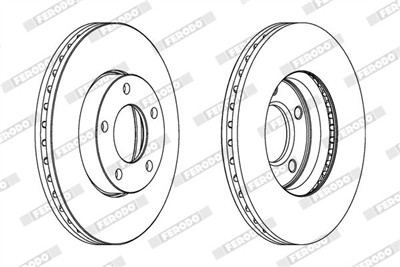 FERODO DDF1311C Číslo výrobce: DDF1311C. EAN: 4060426033941.