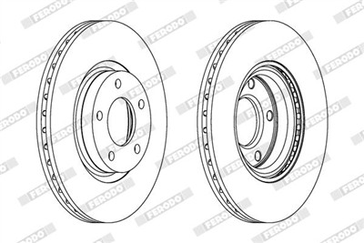 FERODO DDF1312C Číslo výrobce: DDF1312C. EAN: 4060426033958.