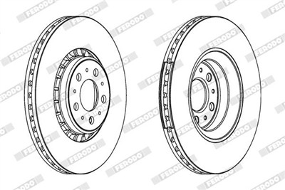FERODO DDF1371C-1 Číslo výrobce: DDF1371. EAN: 4044197586080.