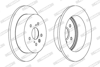 FERODO DDF1380 Číslo výrobce: DDF1380. EAN: 4044197335404.