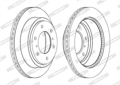 FERODO DDF1385C Číslo výrobce: DDF1385C. EAN: 4044197987115.