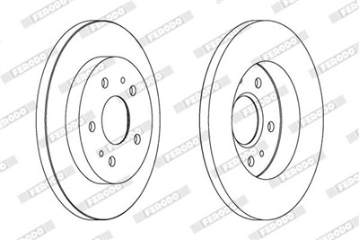 FERODO DDF1387 Číslo výrobce: DDF1387. EAN: 4044197335466.