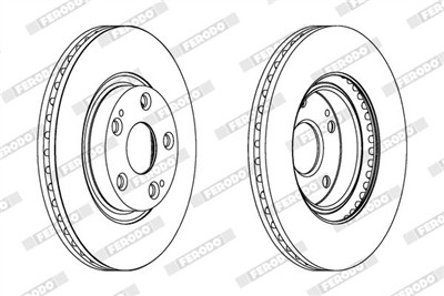 FERODO DDF1401C Číslo výrobce: DDF1401C. EAN: 4044197845408.