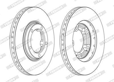 FERODO DDF1404C Číslo výrobce: DDF1404C. EAN: 4044197846207.