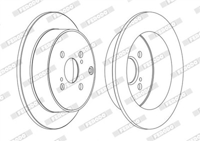 FERODO DDF1409C Číslo výrobce: DDF1409C. EAN: 4044197987139.