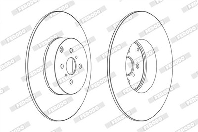 FERODO DDF1410C Číslo výrobce: DDF1410C. EAN: 4044197988204.