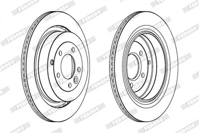 FERODO DDF1433C-1 Číslo výrobce: DDF1433. EAN: 4044197972401.