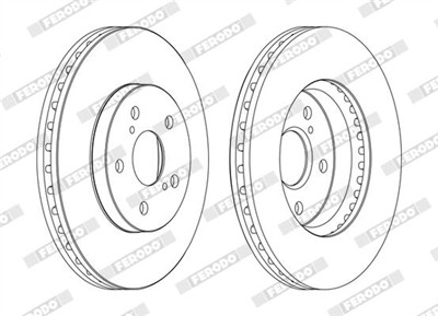 FERODO DDF1446C Číslo výrobce: DDF1446C. EAN: 4044197987160.