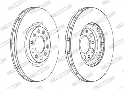 FERODO DDF1451C Číslo výrobce: DDF1451C. EAN: 4044197987184.