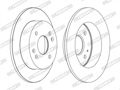 FERODO DDF1488C Číslo výrobce: DDF1488C. EAN: 4044197845514.