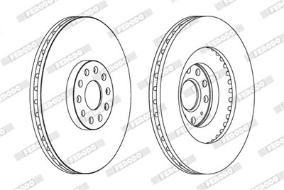 FERODO DDF1504C-1 Číslo výrobce: DDF1504. EAN: 4044197932726.