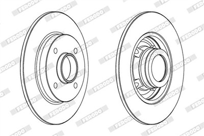 FERODO DDF1523C-1 Číslo výrobce: DDF1523. EAN: 4044197972524.