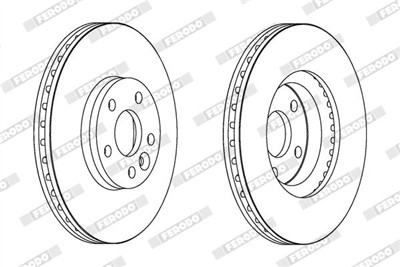 FERODO DDF1567C Číslo výrobce: DDF1567C. EAN: 4044197844982.